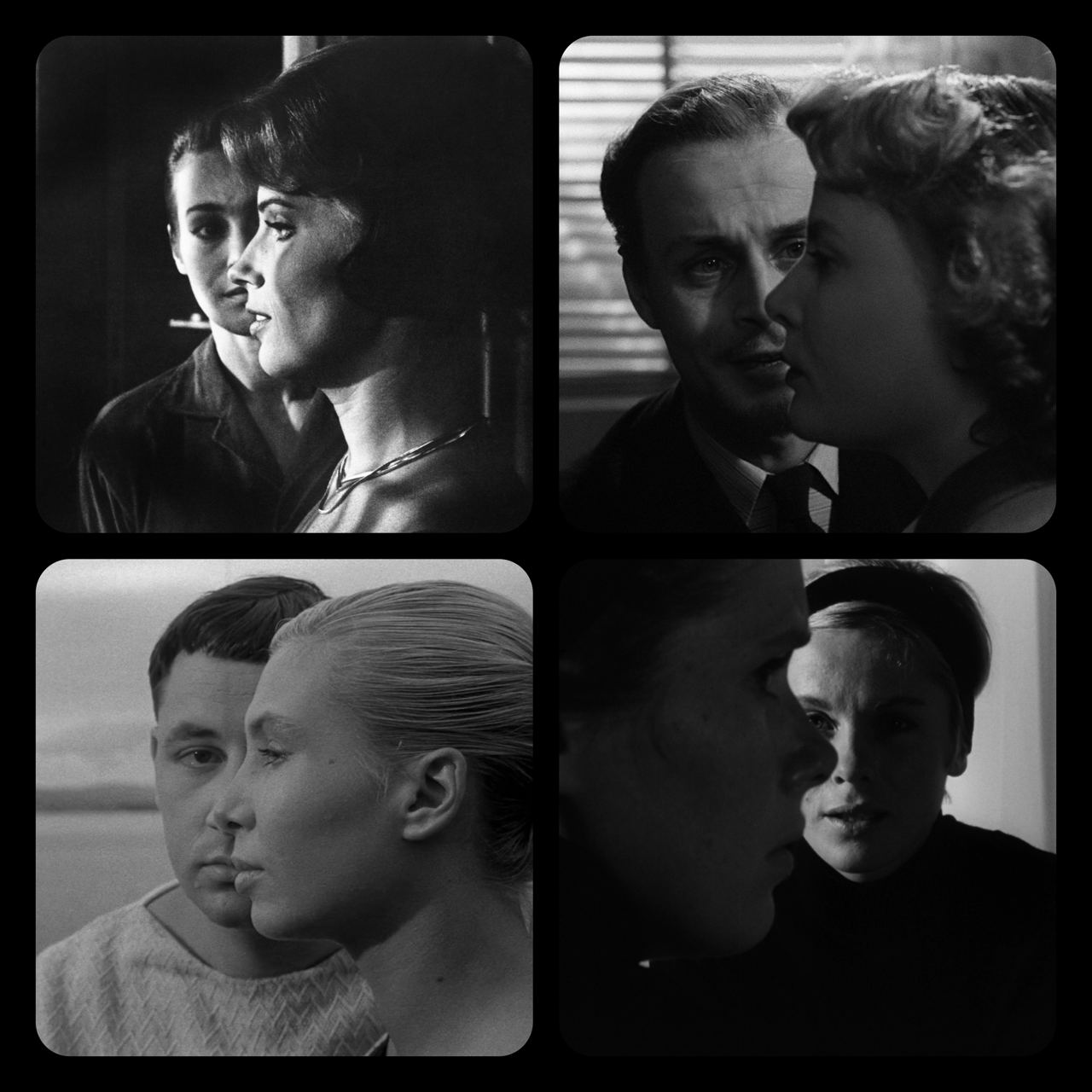 1. «Молчание» (Ингмар Бергман, 1963)
2. «Жажда» (Ингмар Бергман, 1949)
3.